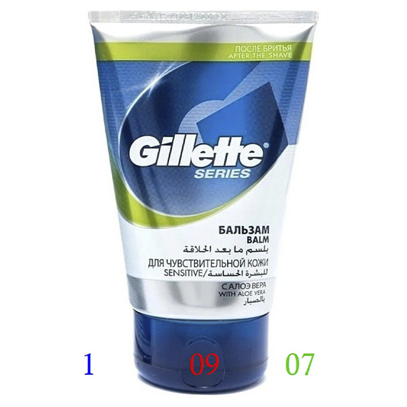 Gillette series с алоэ вера