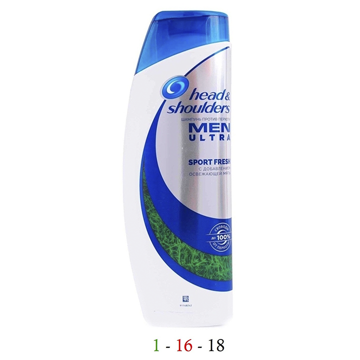 Head & shoulders & MEN ultra sport fresh