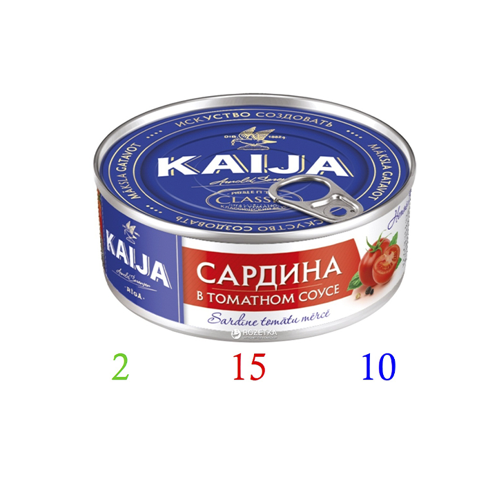 KAIJA Сардина в томатном соусе