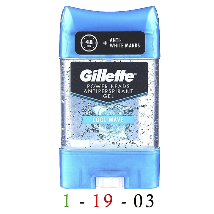 Gillette Cool wave против белых пятен