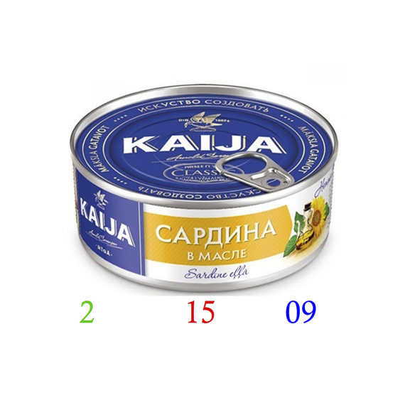 KAIJA Сардина в масле