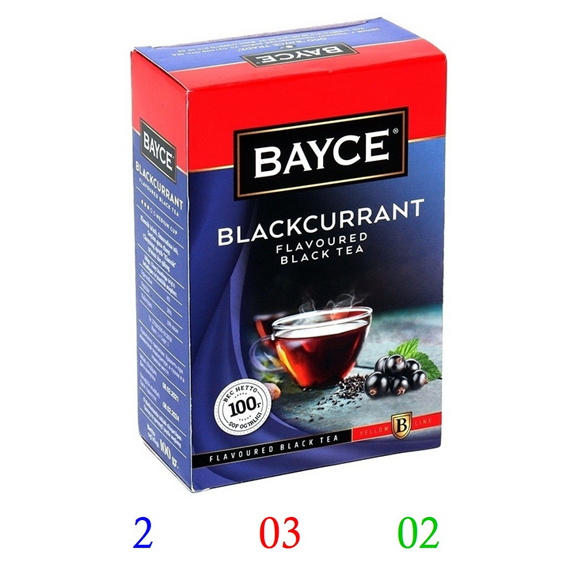 Bayce Blackcurrant flavoured black tea